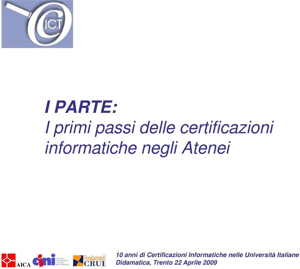 certificazioni