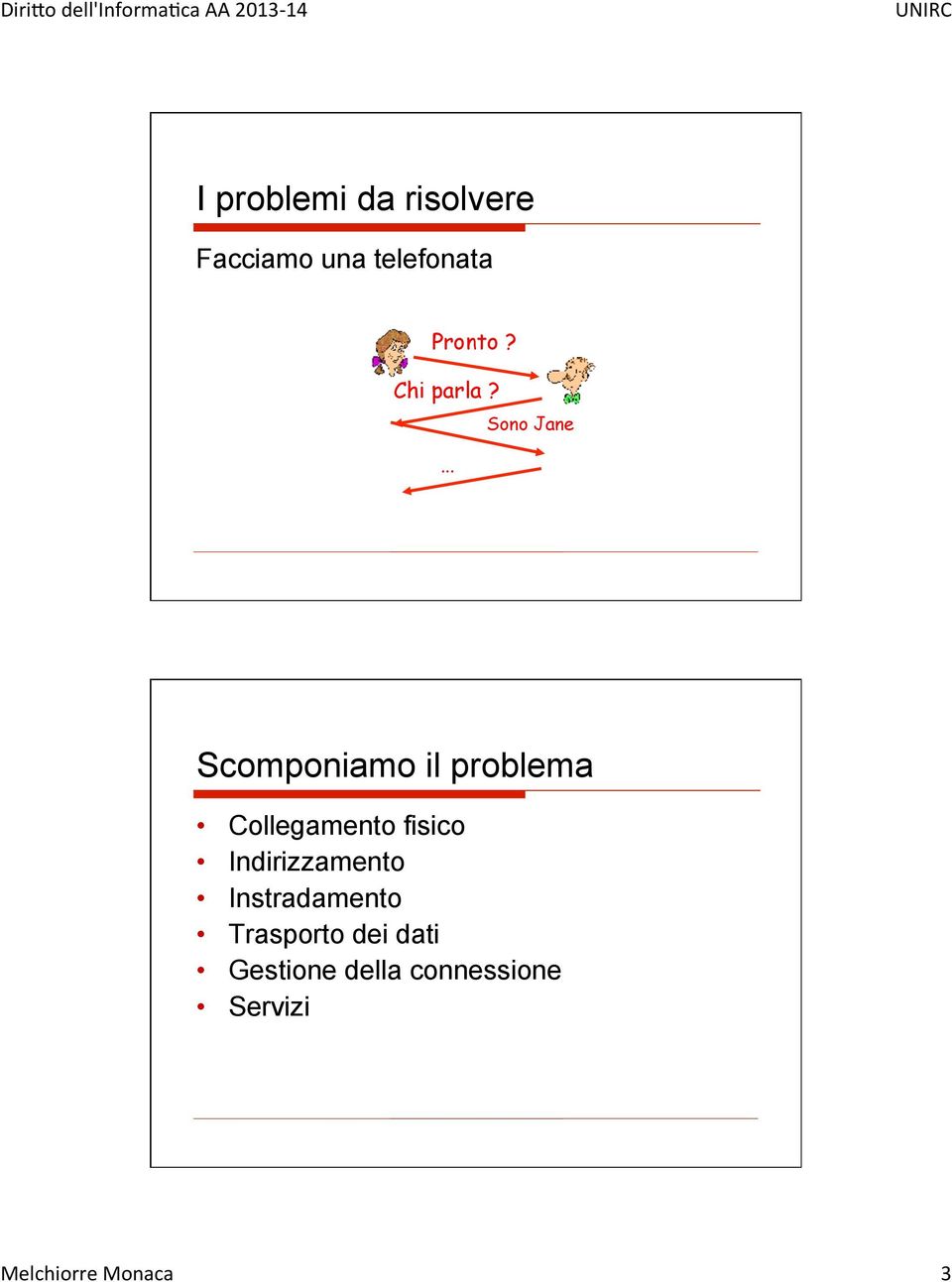 ...! Scomponiamo il problema!