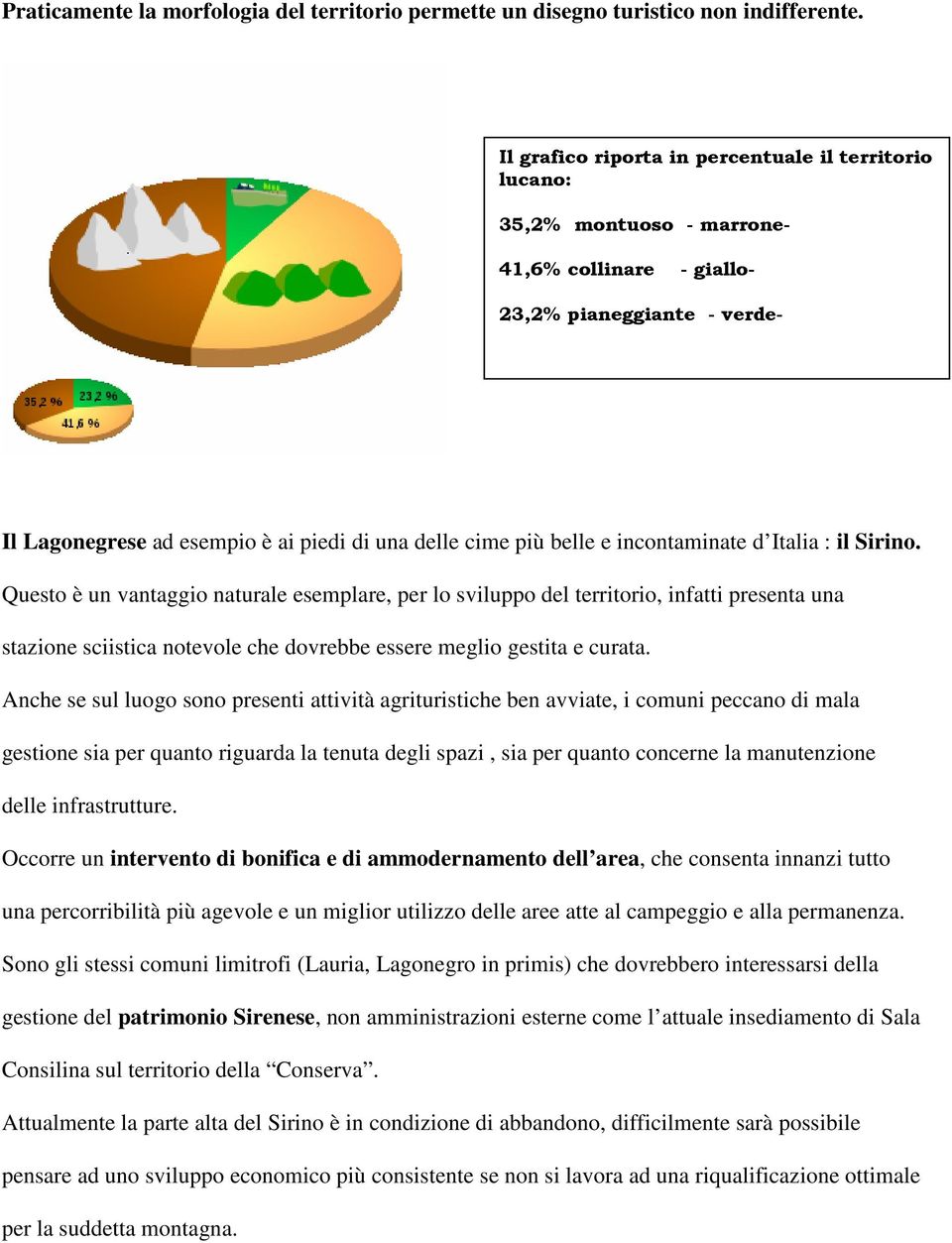 belle e incontaminate d Italia : il Sirino.