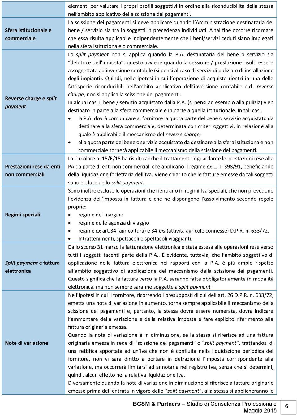 La scissione dei pagamenti si deve applicare quando l Amministrazione destinataria del bene / servizio sia tra in soggetti in precedenza individuati.