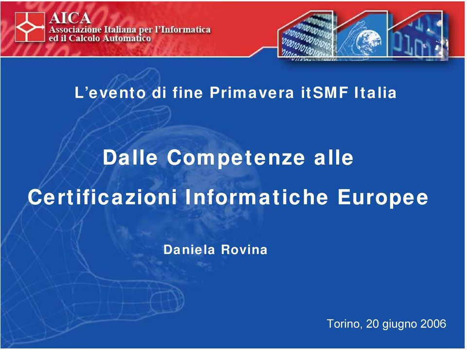 Certificazioni Informatiche