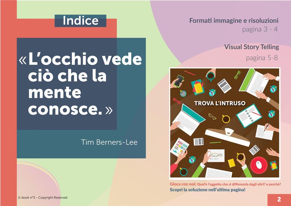 Telling pagina 5-8 Tim Berners-Lee Gioca con noi: Qual è l