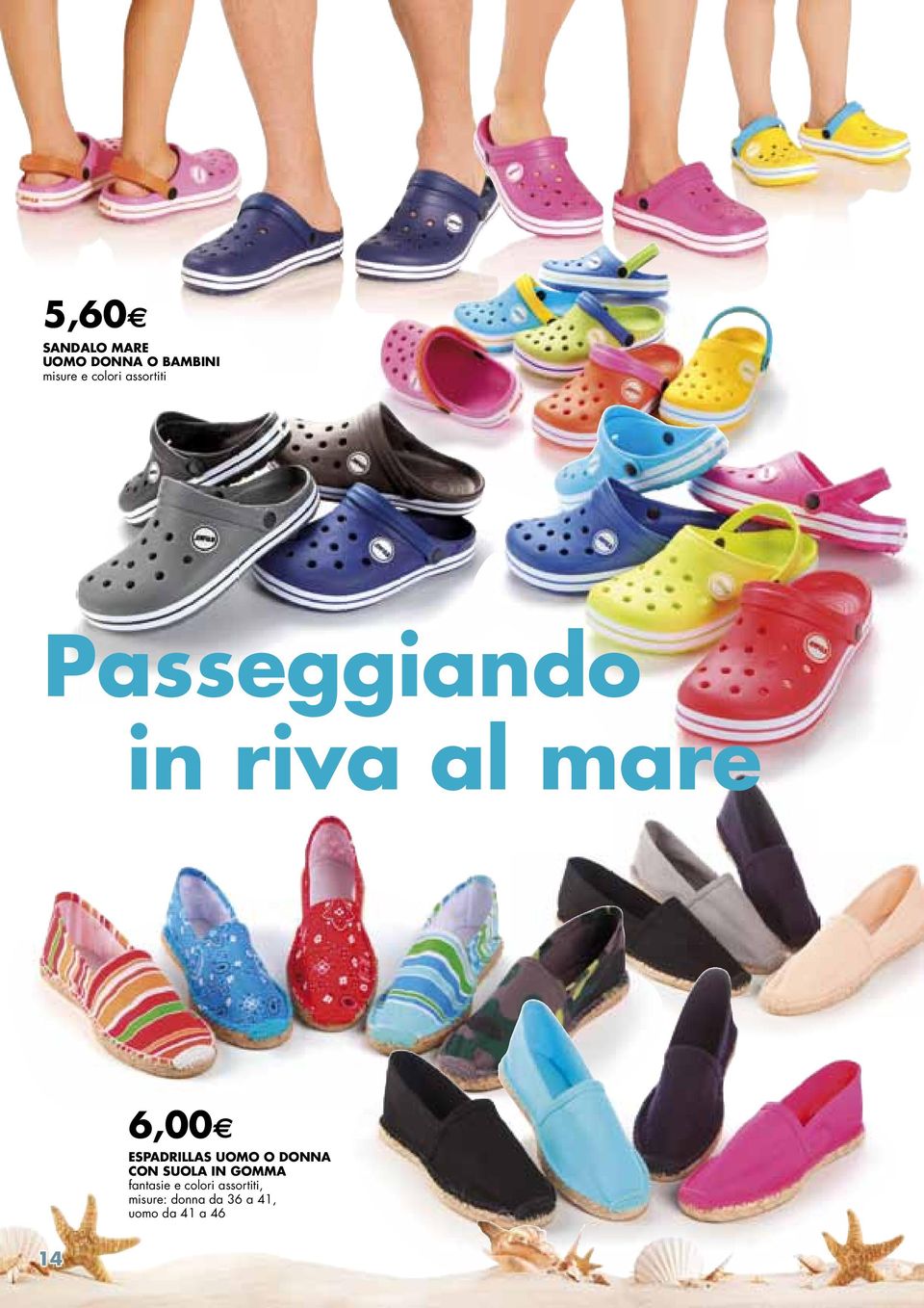 ESPADRILLAS UOMO O DONNA CON SUOLA IN GOMMA fantasie