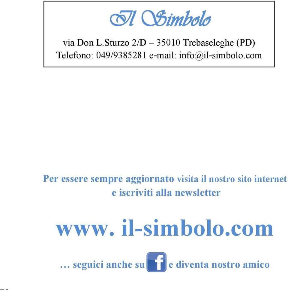 e-mail: info@il-simbolo.