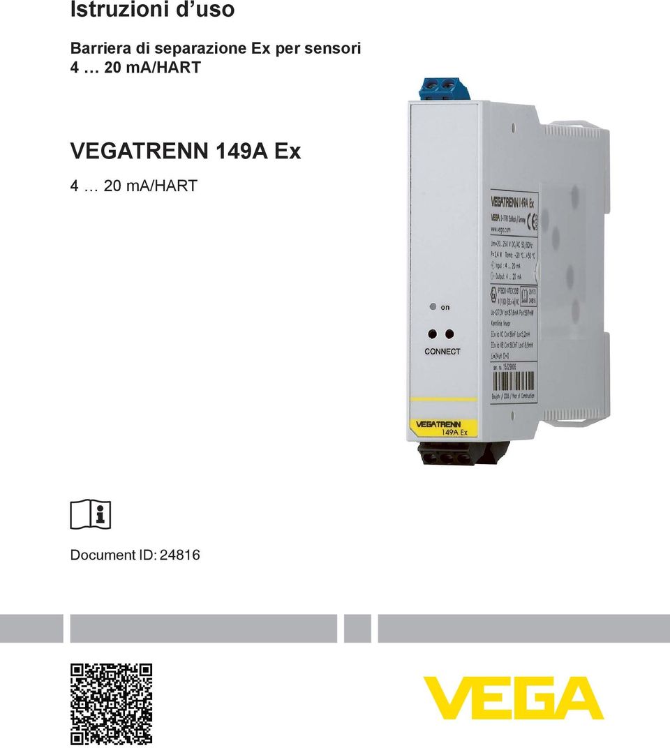 20 ma/hart VEGATRENN 149A Ex