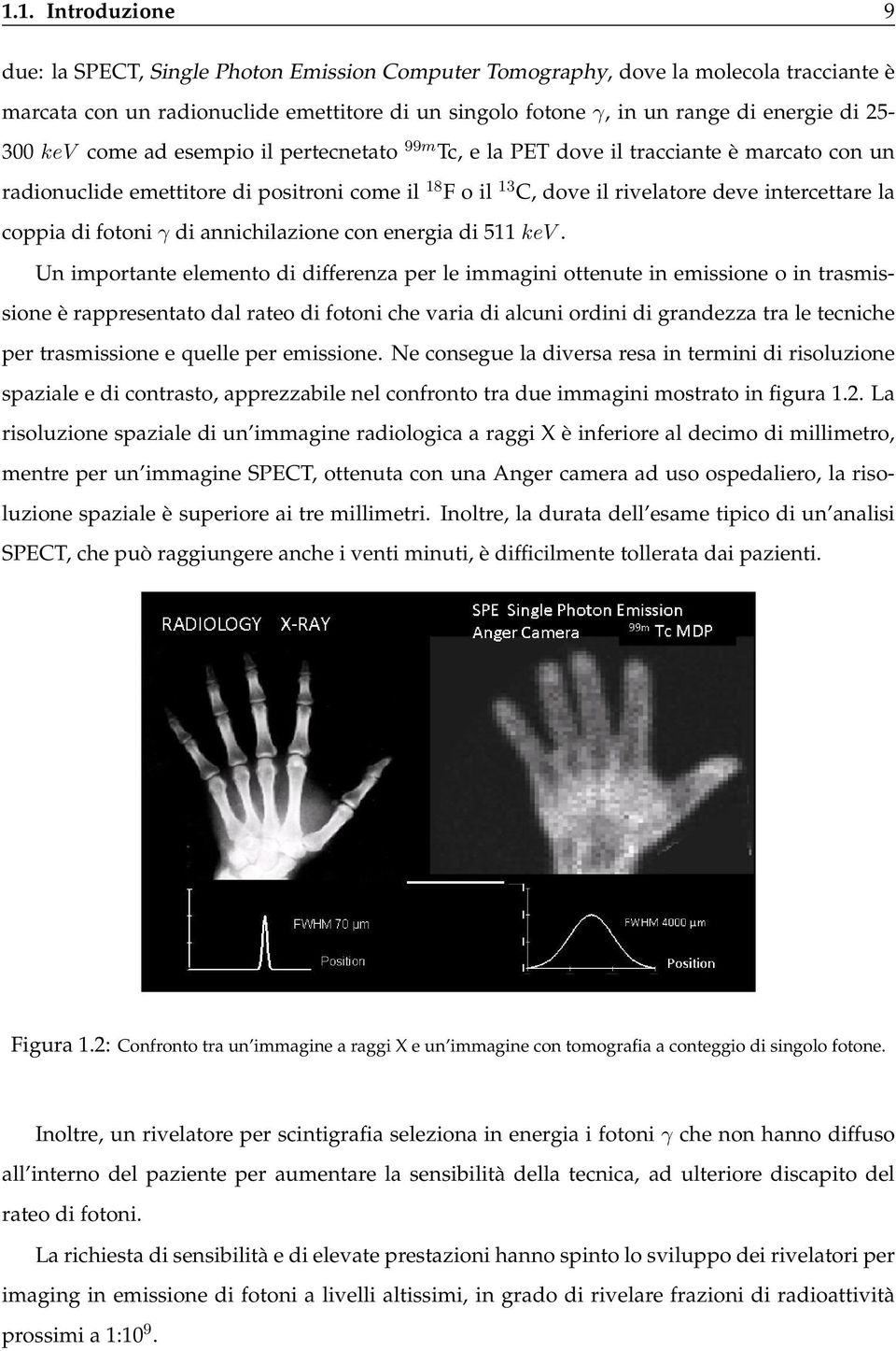 coppia di fotoni γ di annichilazione con energia di 511 kev.