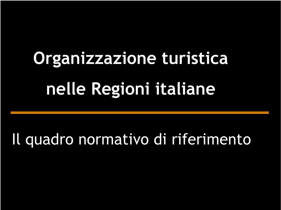 Regioni italiane Il