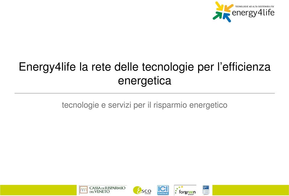 energetica tecnologie e