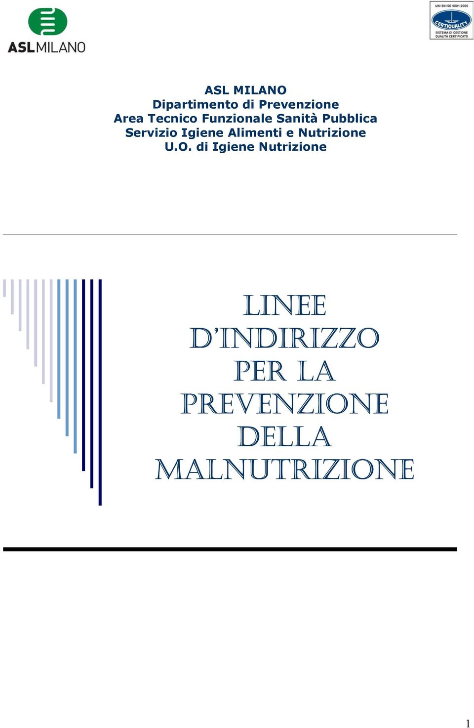 Alimenti e Nutrizione U.O.