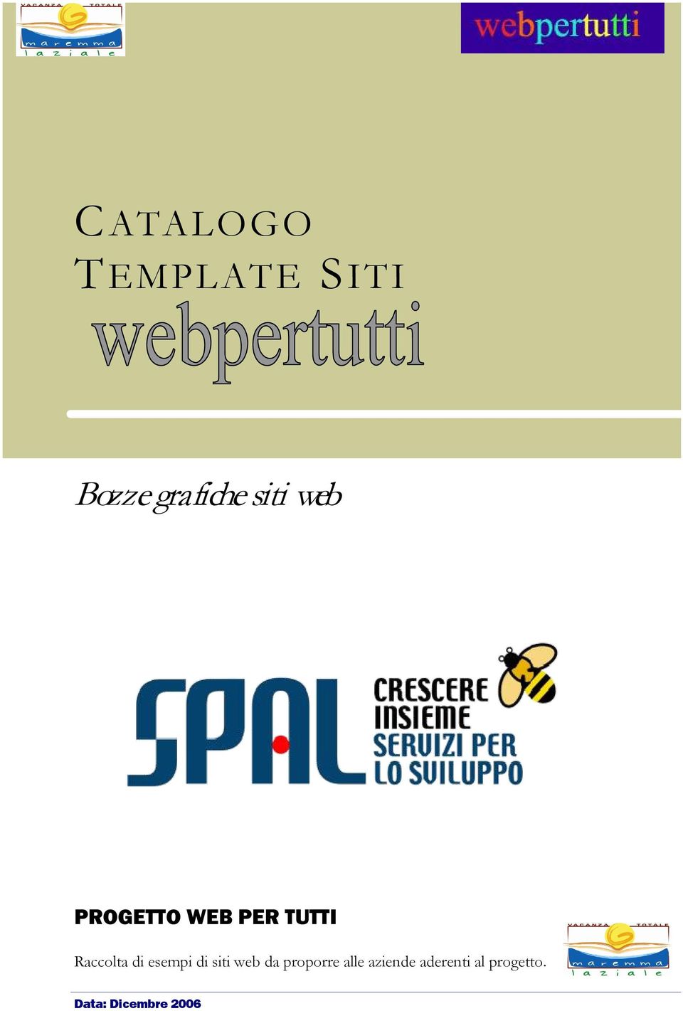 di esempi di siti web da proporre alle