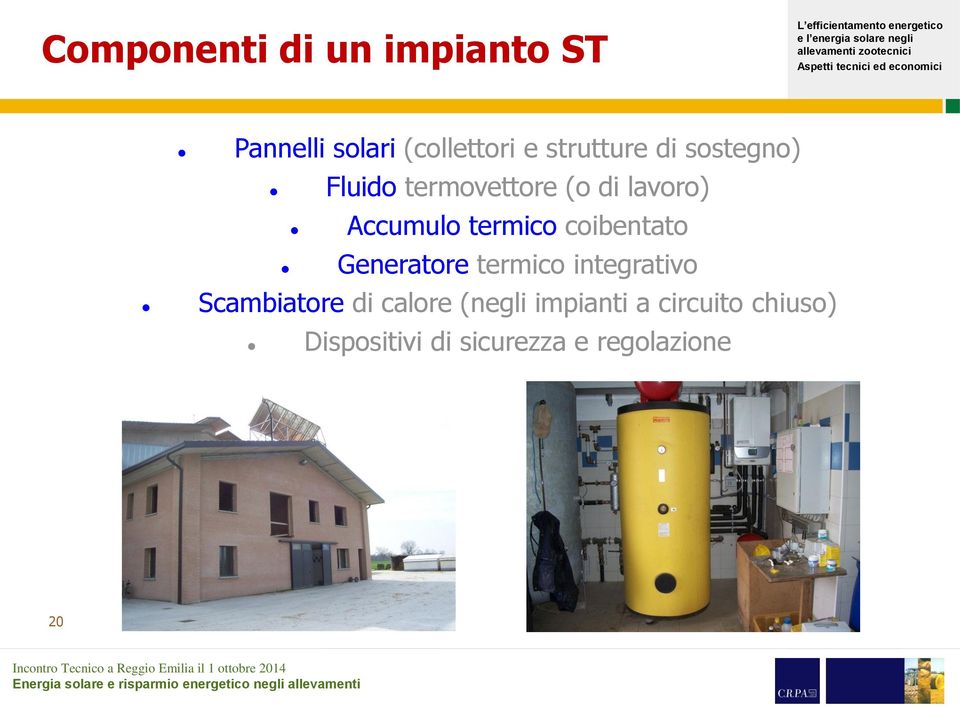 coibentato Generatore termico integrativo Scambiatore di calore