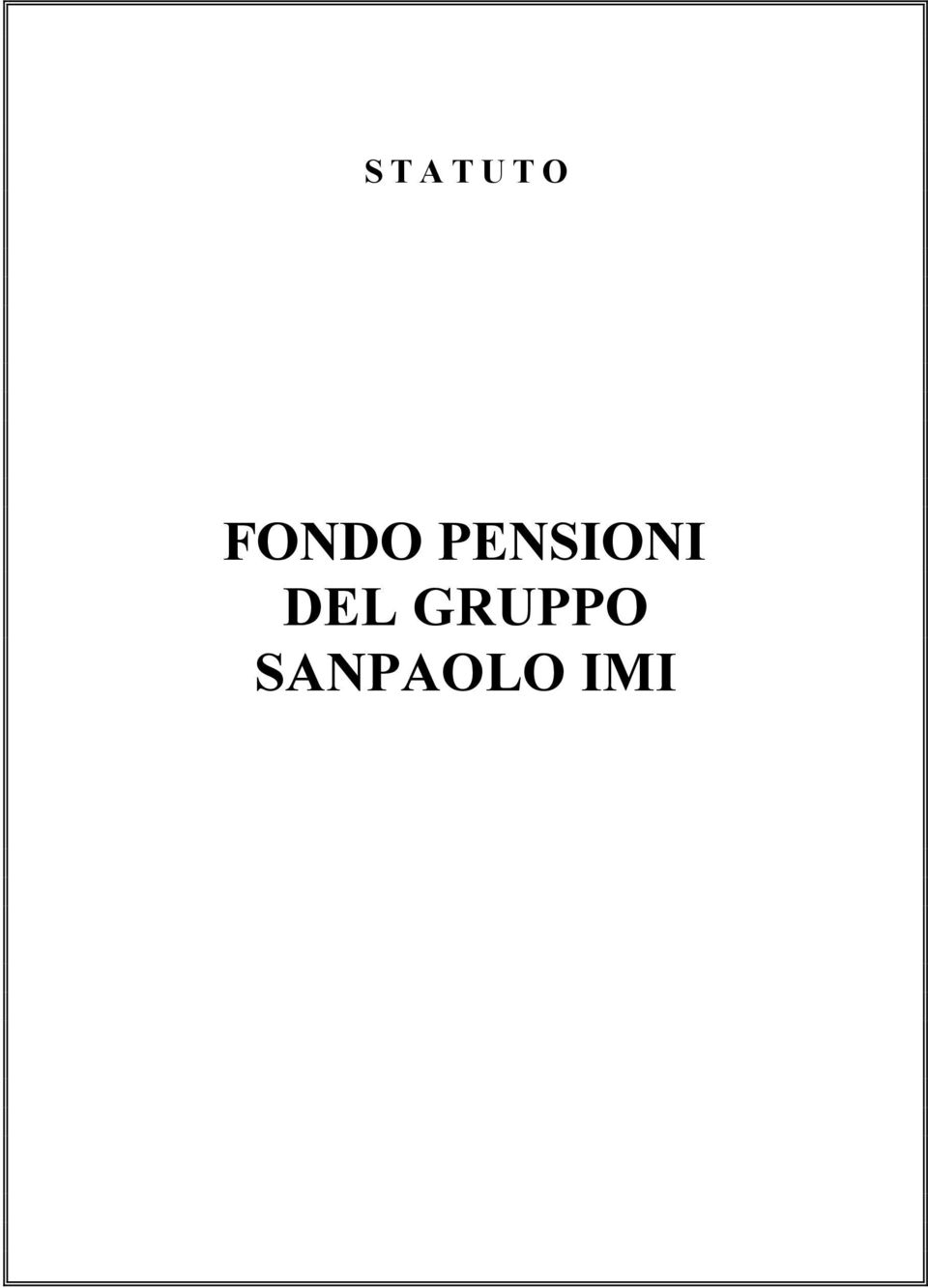 PENSIONI DEL