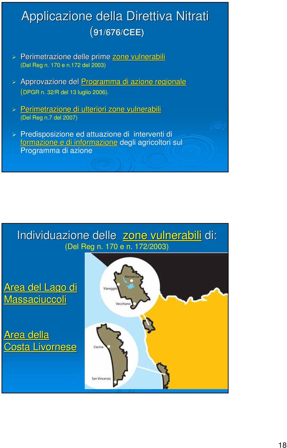 Perimetrazione di ulteriori zone vulnerabili (Del Reg n.