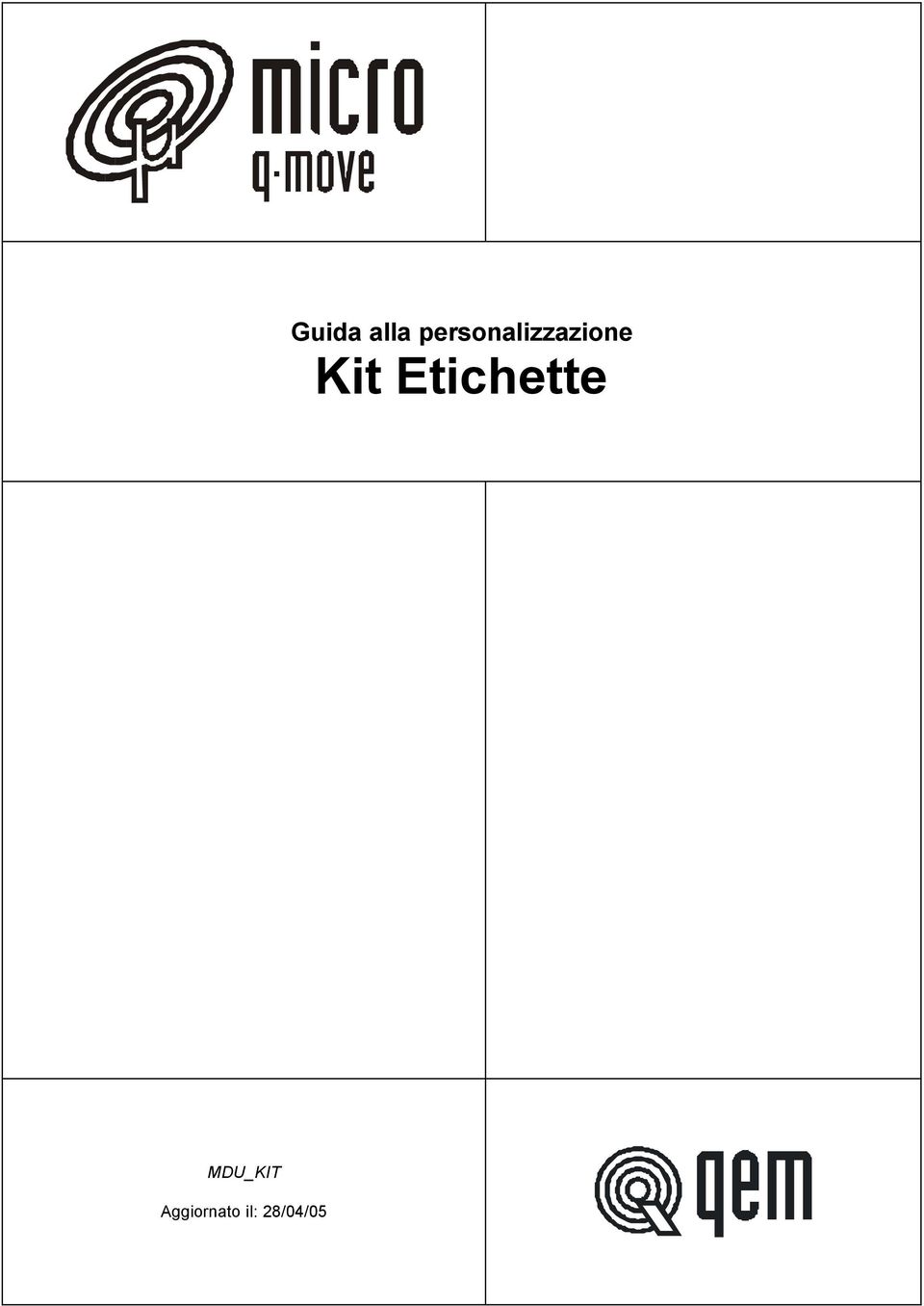 Kit Etichette