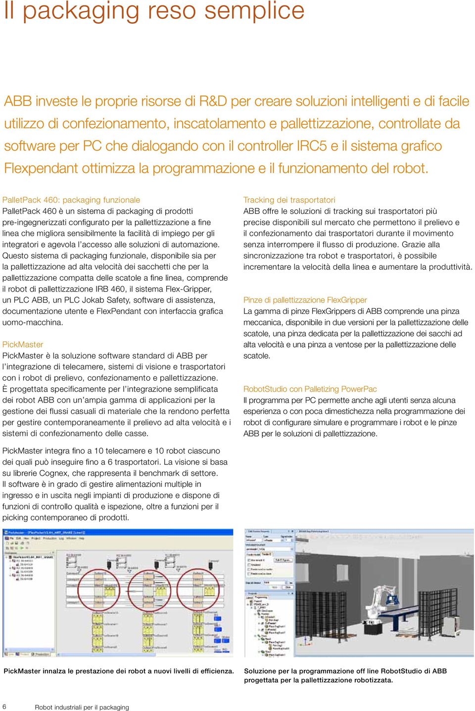 PalletPack 460: packaging funzionale PalletPack 460 è un sistema di packaging di prodotti pre-ingegnerizzati configurato per la pallettizzazione a fine linea che migliora sensibilmente la facilità di