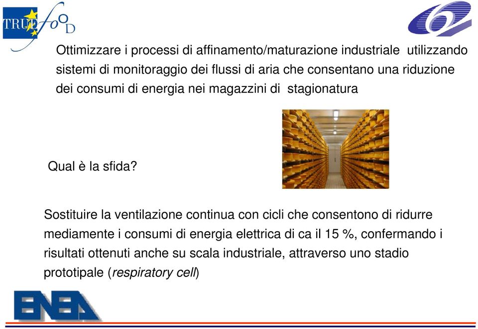 Sostituire la ventilazione continua con cicli che consentono di ridurre mediamente i consumi di energia elettrica