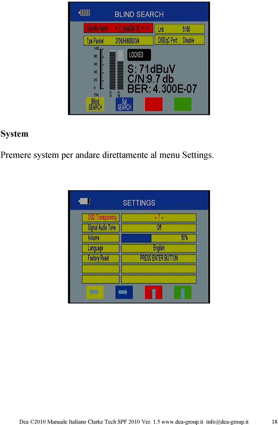 Dea 2010 Manuale Italiano Clarke Tech