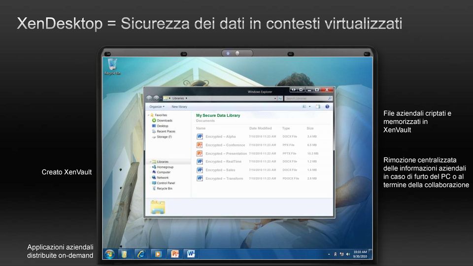 5 MB Creato XenVault Encrypted Presentation 7/10/2010 11:23 AM PPTX File 10.3 MB Encrypted RealTime 7/10/2010 11:23 AM DOCX File 1.