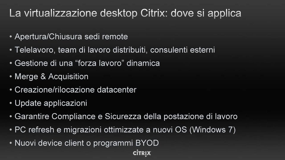 datacenter Update applicazioni Garantire Compliance e Sicurezza della postazione di