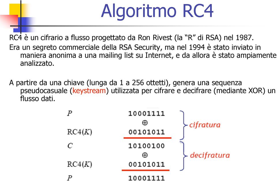 mailing list su Internet, e da allora è stato ampiamente analizzato.