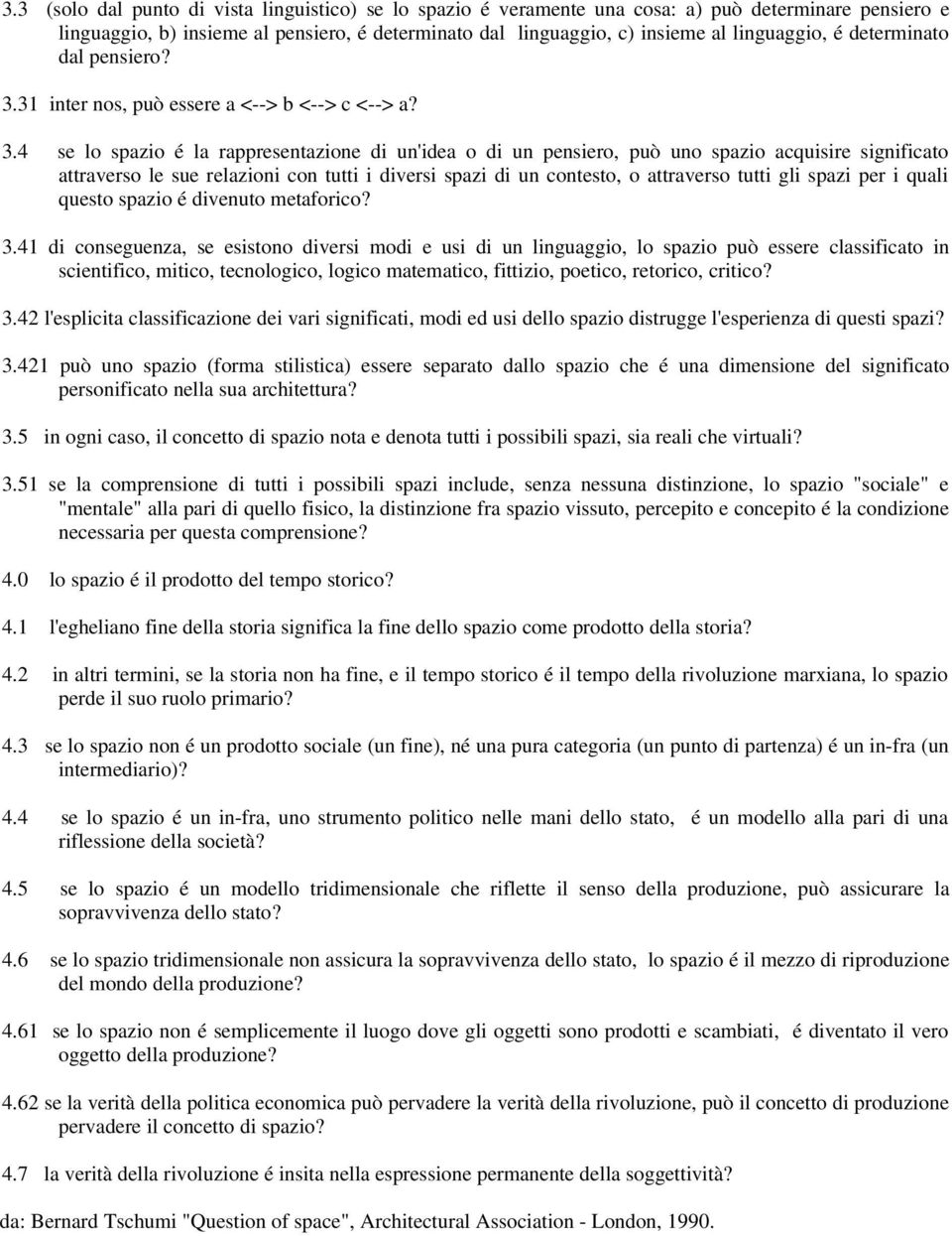 31 inter nos, può essere a <--> b <--> c <--> a? 3.