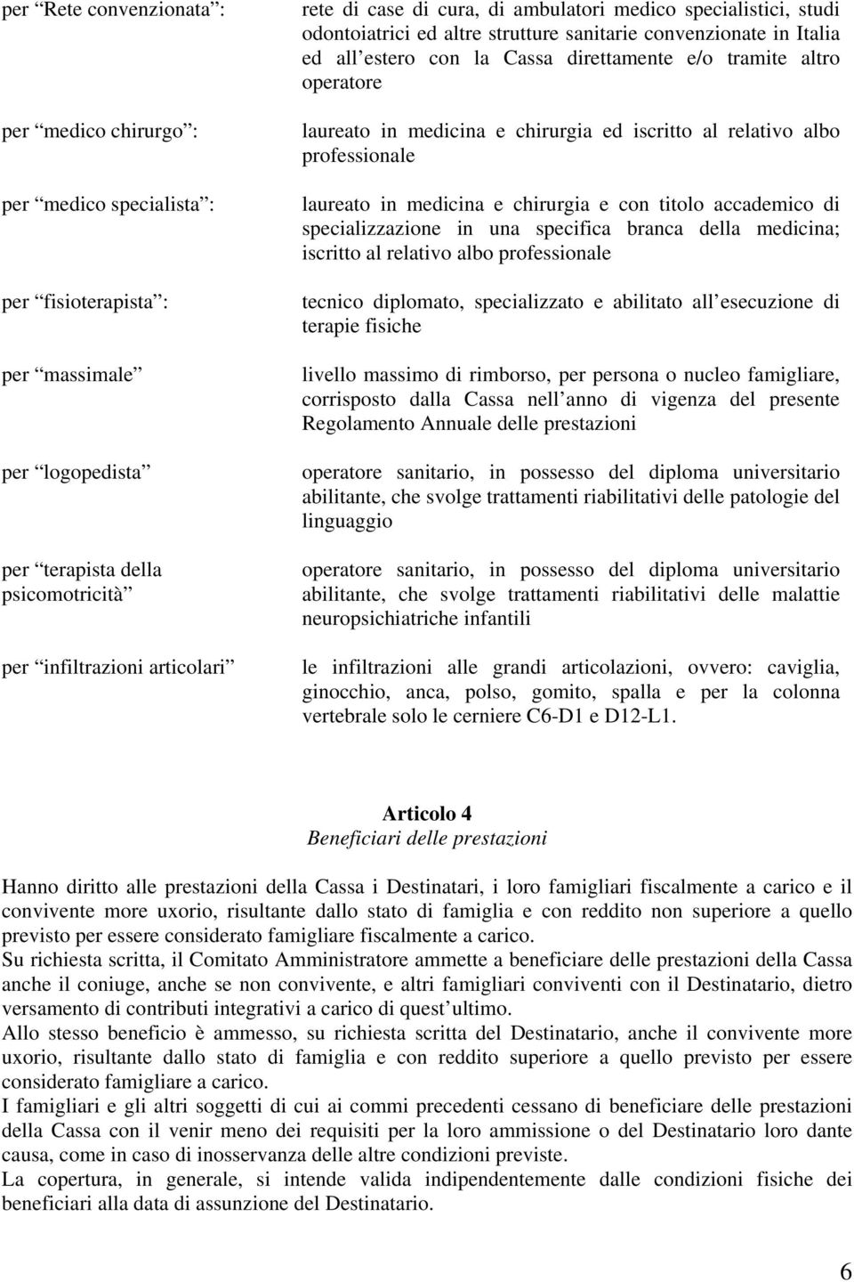 medicina e chirurgia ed iscritto al relativo albo professionale laureato in medicina e chirurgia e con titolo accademico di specializzazione in una specifica branca della medicina; iscritto al