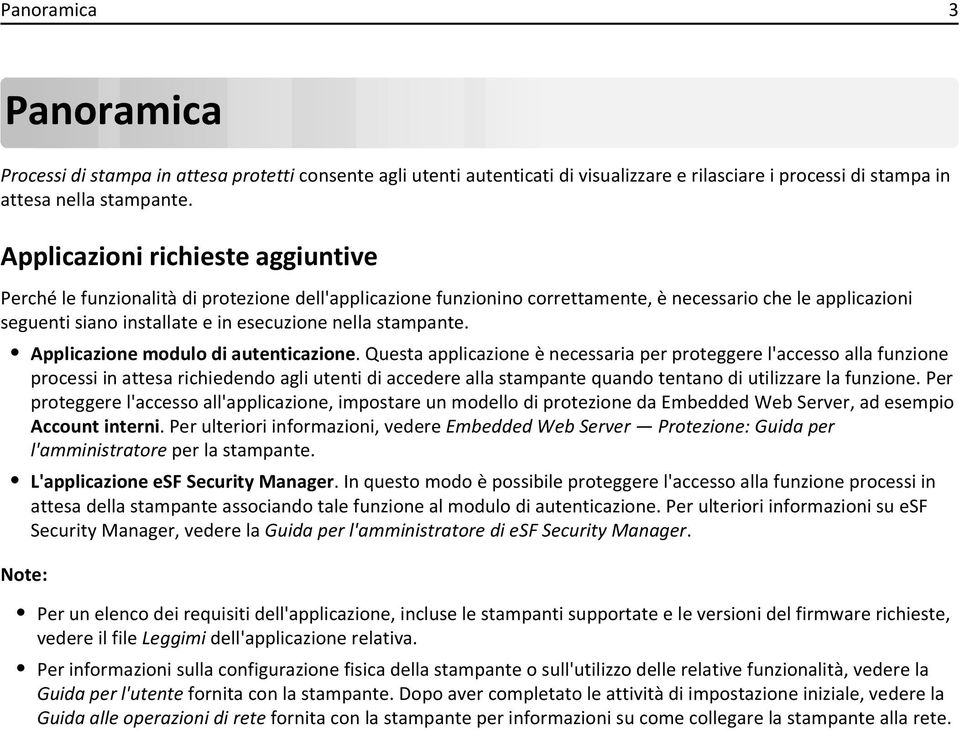 stampante. Applicazione modulo di autenticazione.