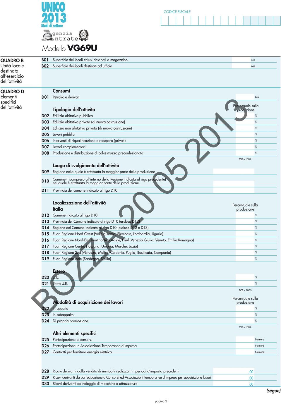 nuova costruzione) Edilizia non abitativa privata (di nuova costruzione) Lavori pubblici Interventi di riqualificazione e recupero (privati) Lavori complementari Produzione e distribuzione di