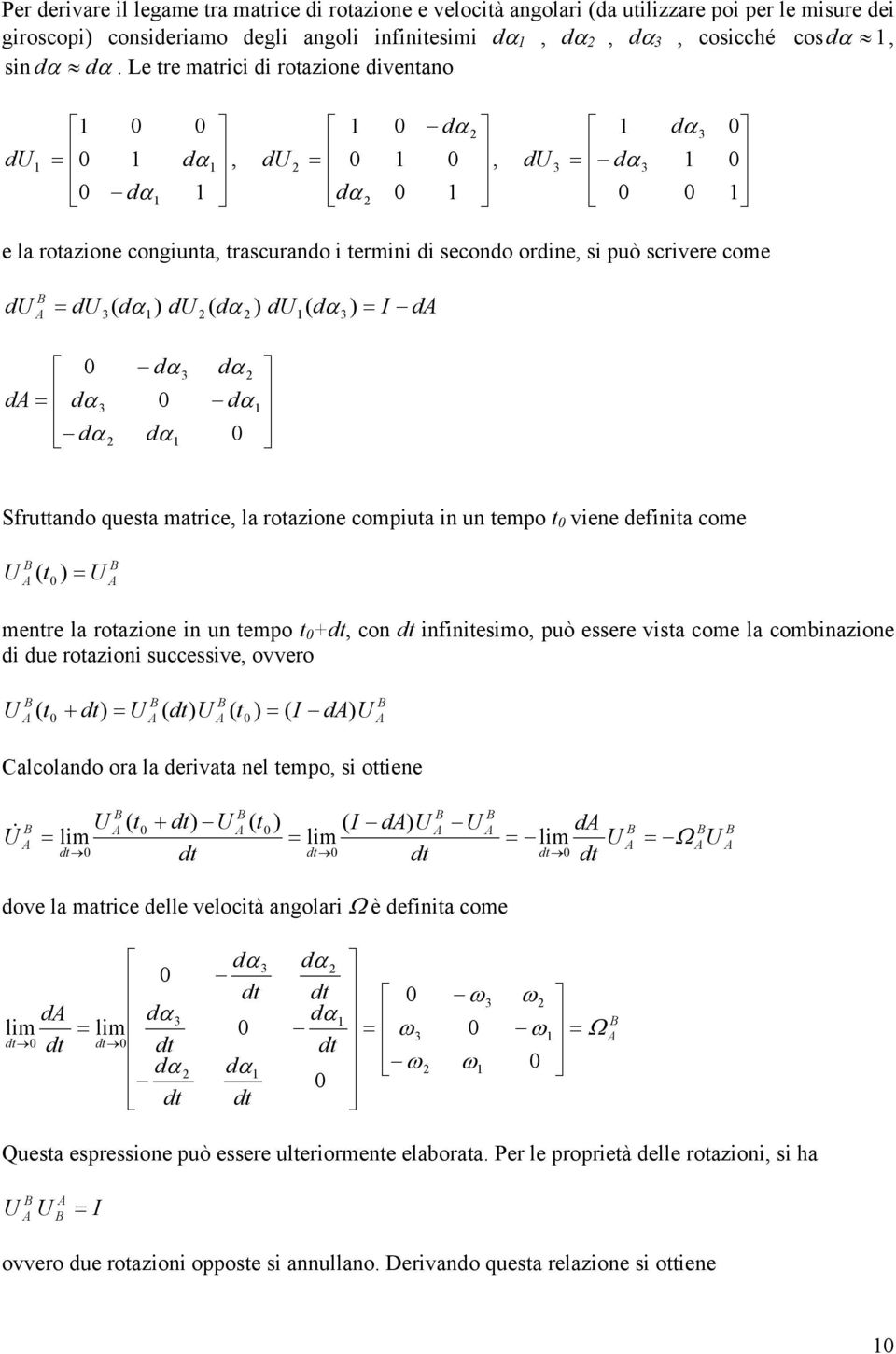 com mnr la roazon n un mpo, con nnsmo, può ssr vsa com la comnazon u roazon succssv, ovvro I Calcolano ora la rvaa nl mpo, s on I lm lm