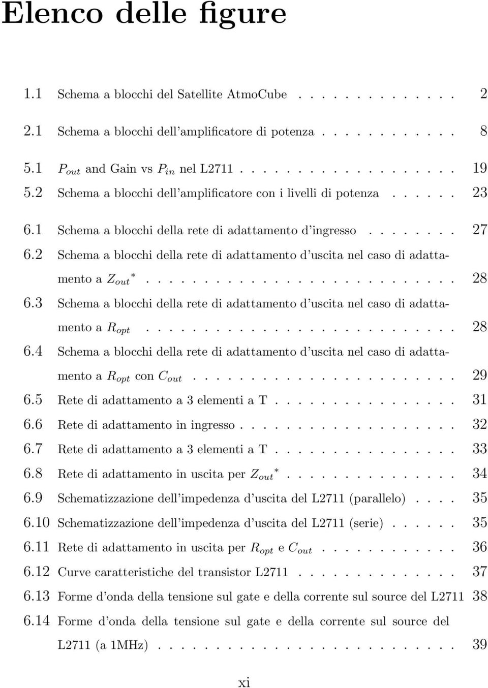 2 Schema a blocchi della rete di adattamento d uscita nel caso di adattamento a Z out........................... 28 6.