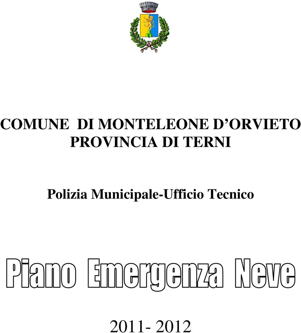 TERNI Polizia