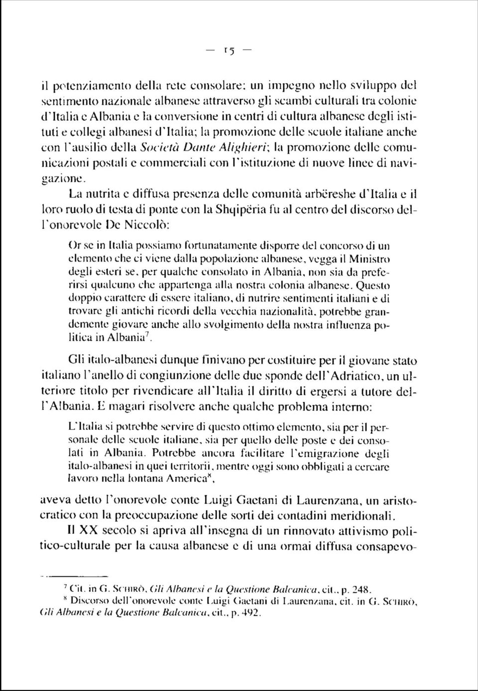 con l'istituzione di nuove linee di navigazione.