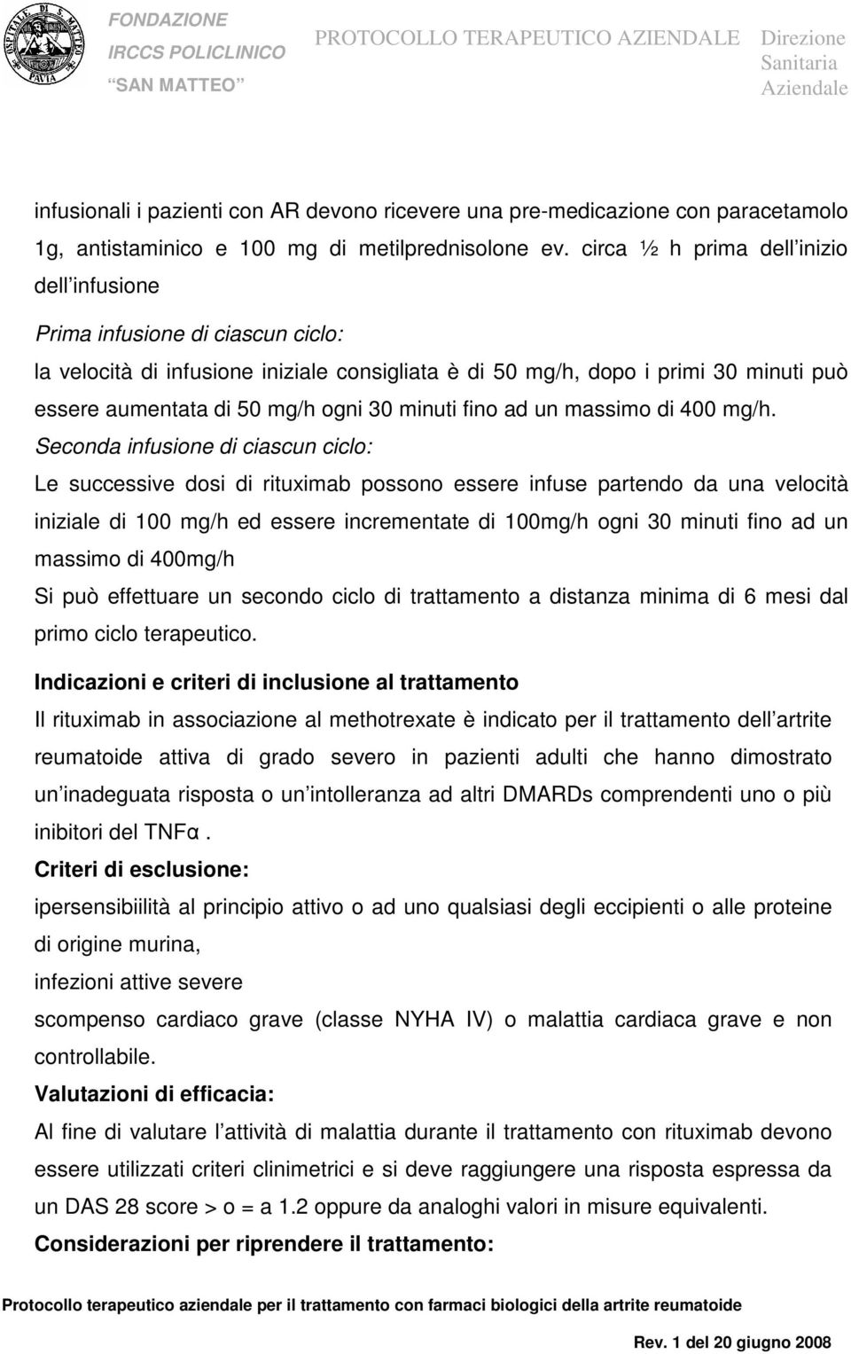 minuti fino ad un massimo di 400 mg/h.