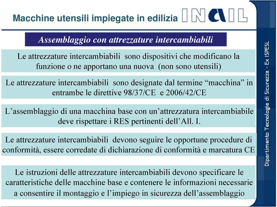 RES pertinenti dell All. I.