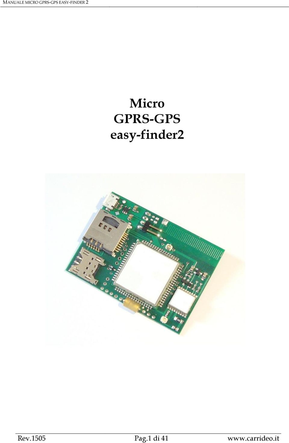 GPRS-GPS easy-finder2 Rev.