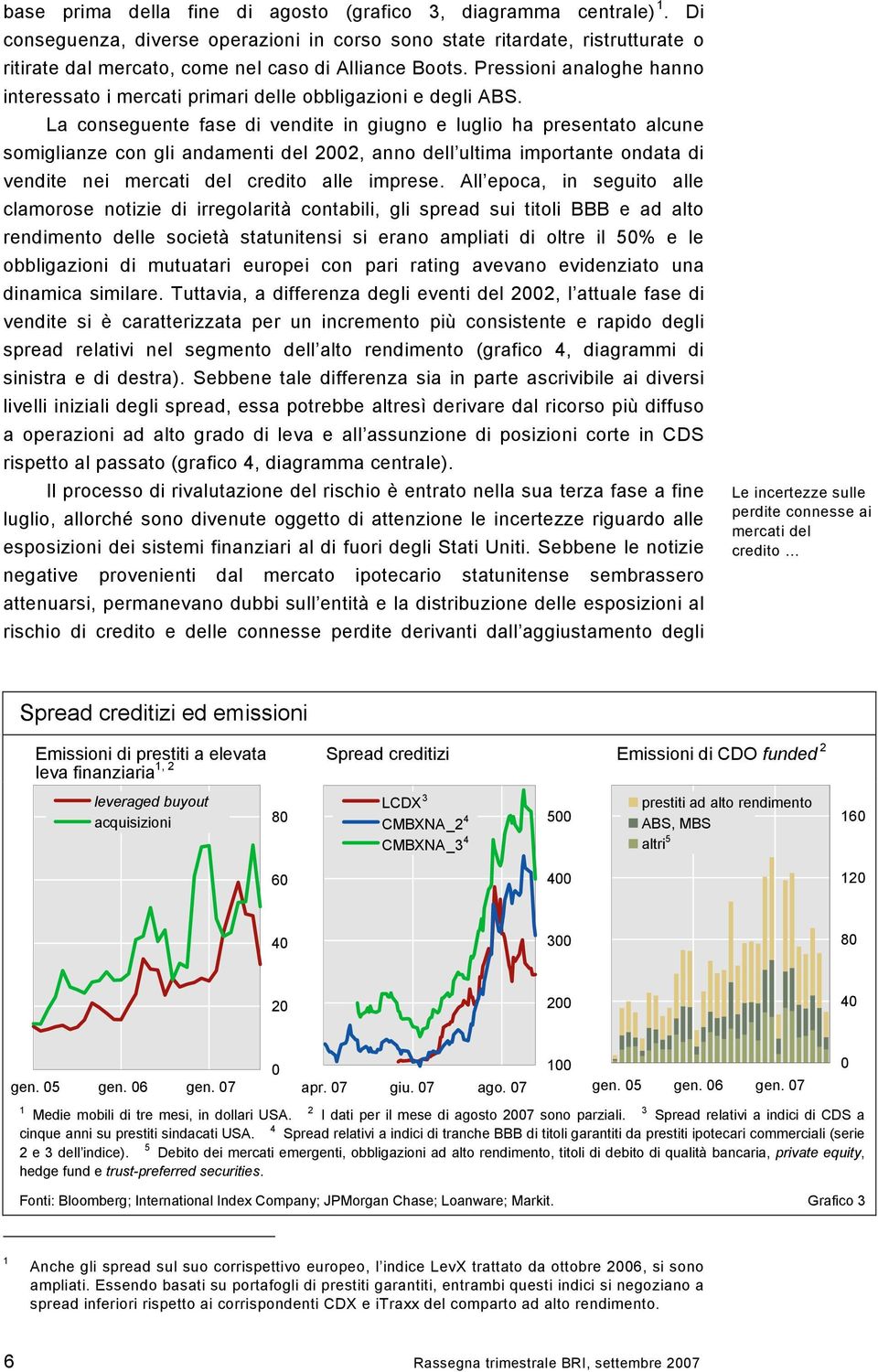 Pressioni analoghe hanno interessato i mercati primari delle obbligazioni e degli ABS.