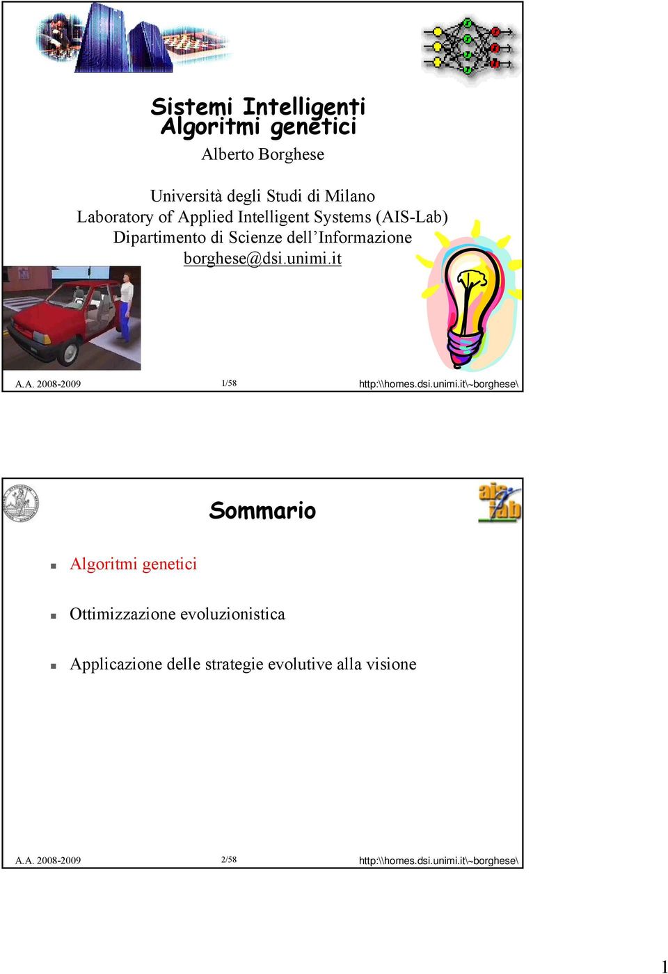 Scienze dell Informazione borghese@dsi.unimi.