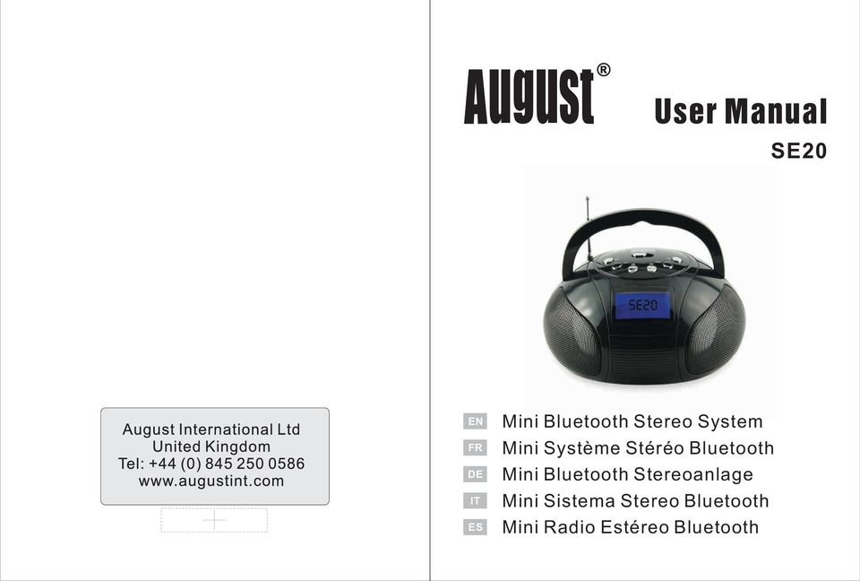 Bluetooth Stereoanlage Mini Sistema