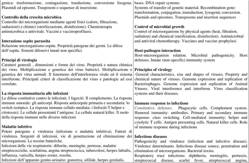 Chemioterapia antimicrobica e antivirale. Vaccini e vaccinoprofilassi. Interazione ospite parassita Relazione microrganismo-ospite. Proprietà patogene dei germi. Le difese dell ospite.