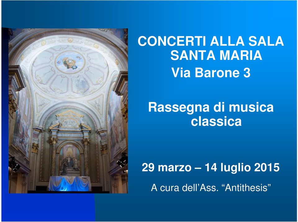 musica classica 29 marzo 14