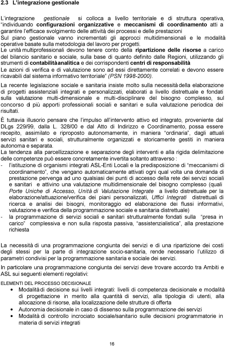 metodologia del lavoro per progetti.