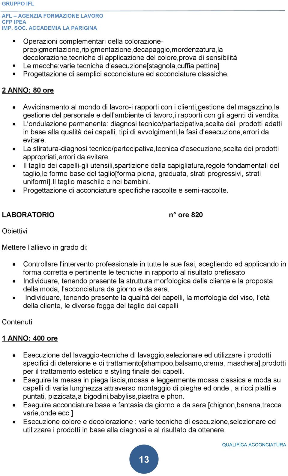 2 ANNO: 80 ore Avvicinamento al mondo di lavoro-i rapporti con i clienti,gestione del magazzino,la gestione del personale e dell ambiente di lavoro,i rapporti con gli agenti di vendita.