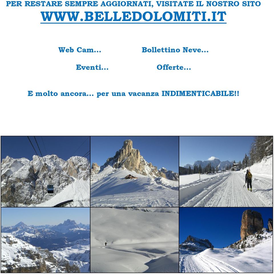 IT Web Cam Eventi Bollettino Neve