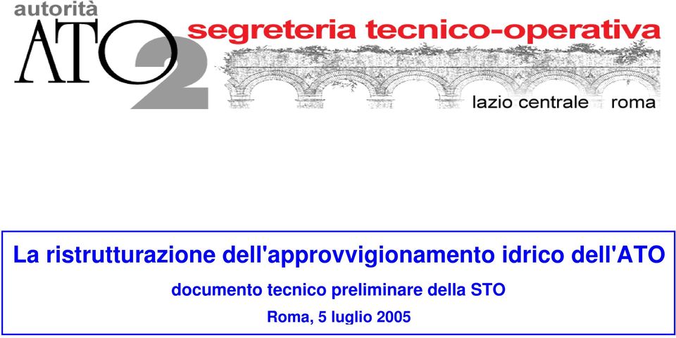 idrico dell'ato documento