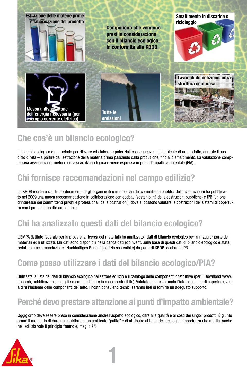 bilancio ecologico?