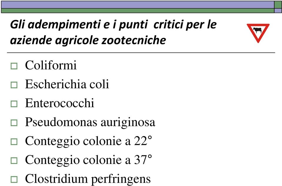 auriginosa Conteggio colonie a