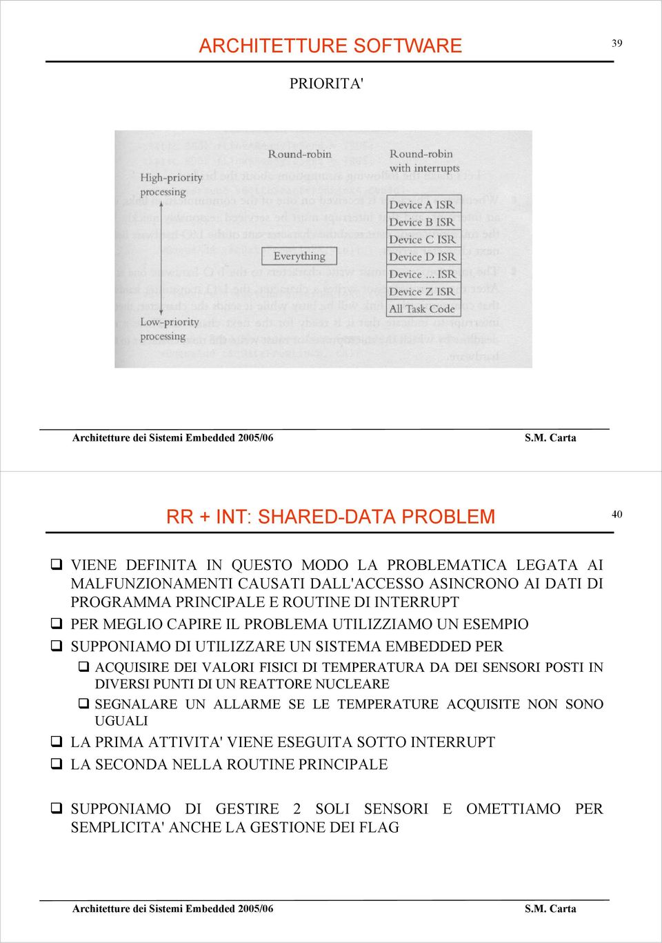 ACQUISIR DI VALORI FISICI DI TPRATURA DA DI SSORI POSTI I DIVRSI PUTI DI U RATTOR UCLAR SGALAR U ALLAR S L TPRATUR ACQUISIT O SOO UGUALI