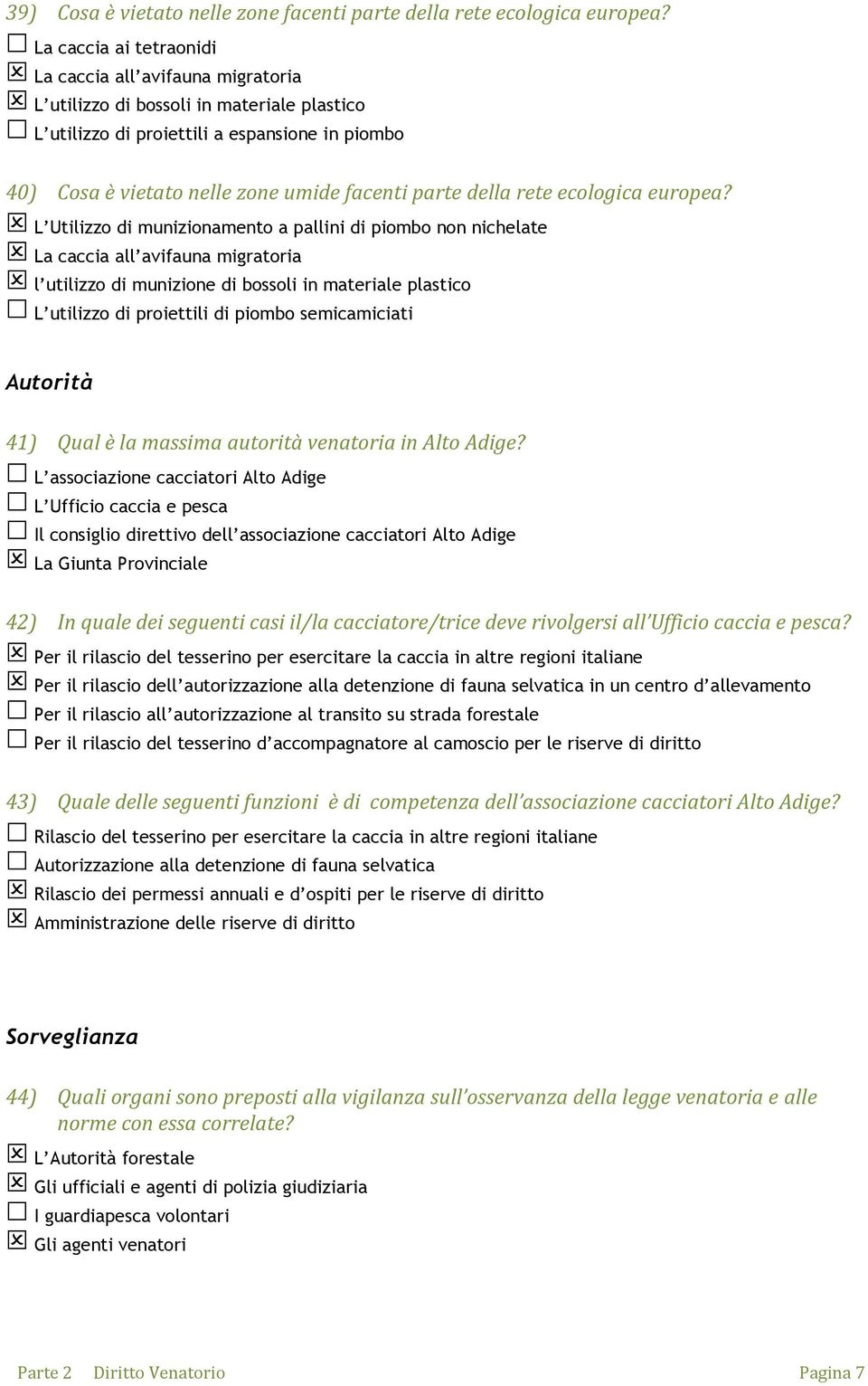 della rete ecologica europea?