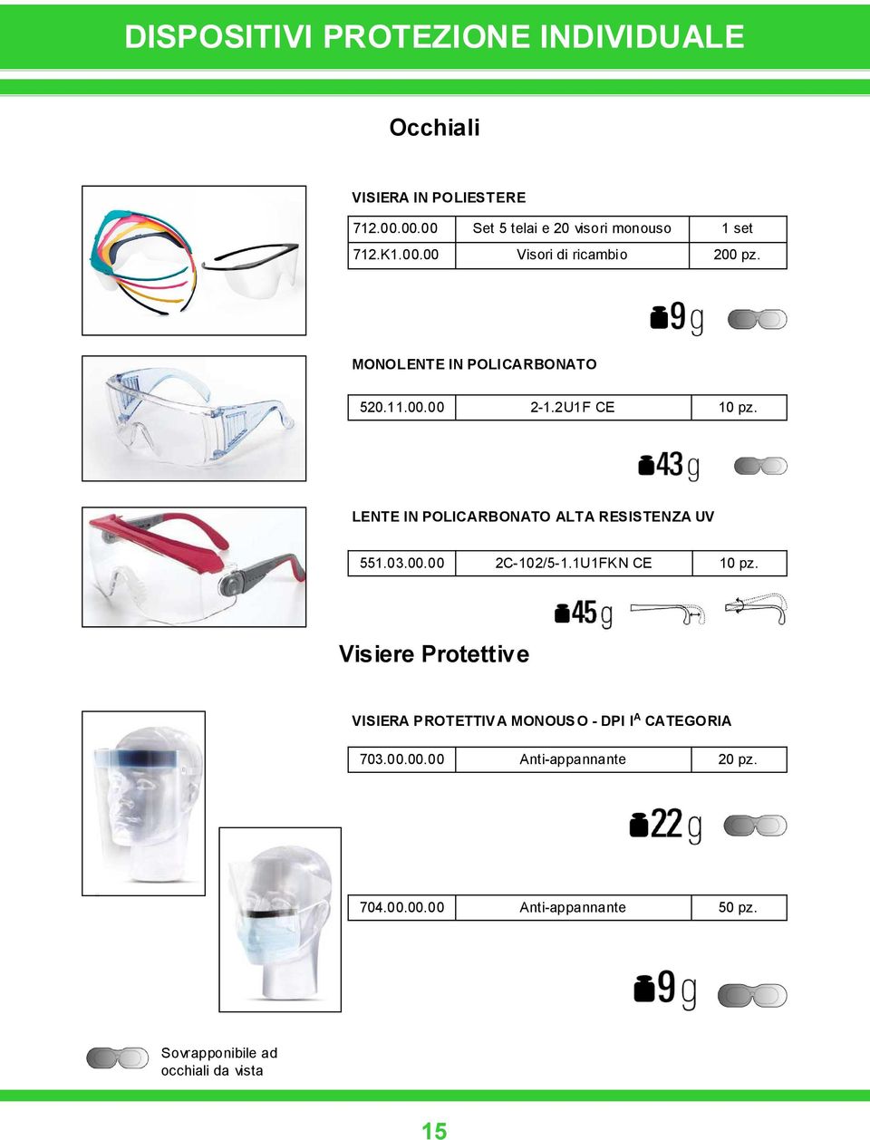 LENTE IN POLICARBONATO ALTA RESISTENZA UV 551.03.00.00 2C-102/5-1.1U1FKN CE 10 pz.