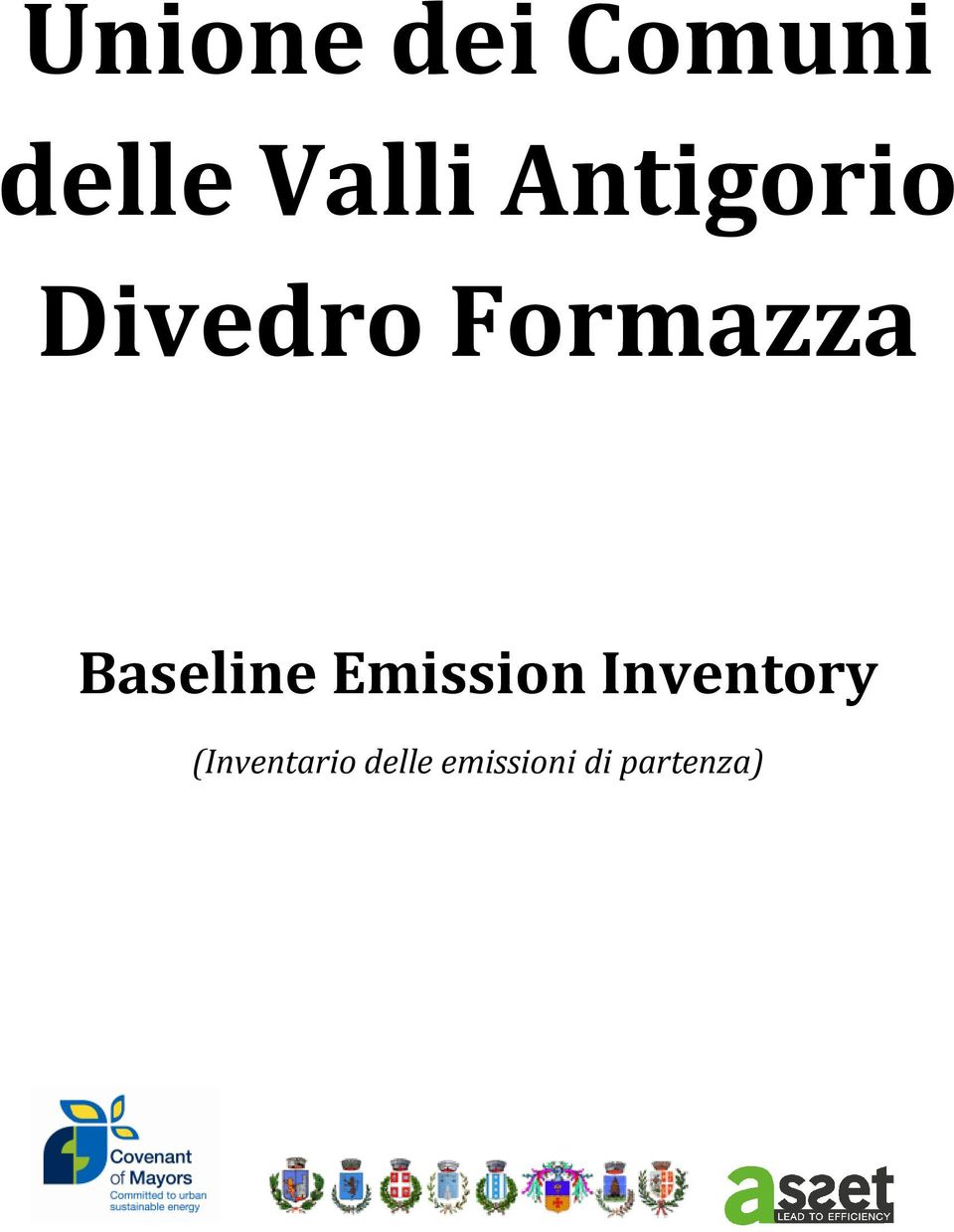 Baseline Emission Inventory